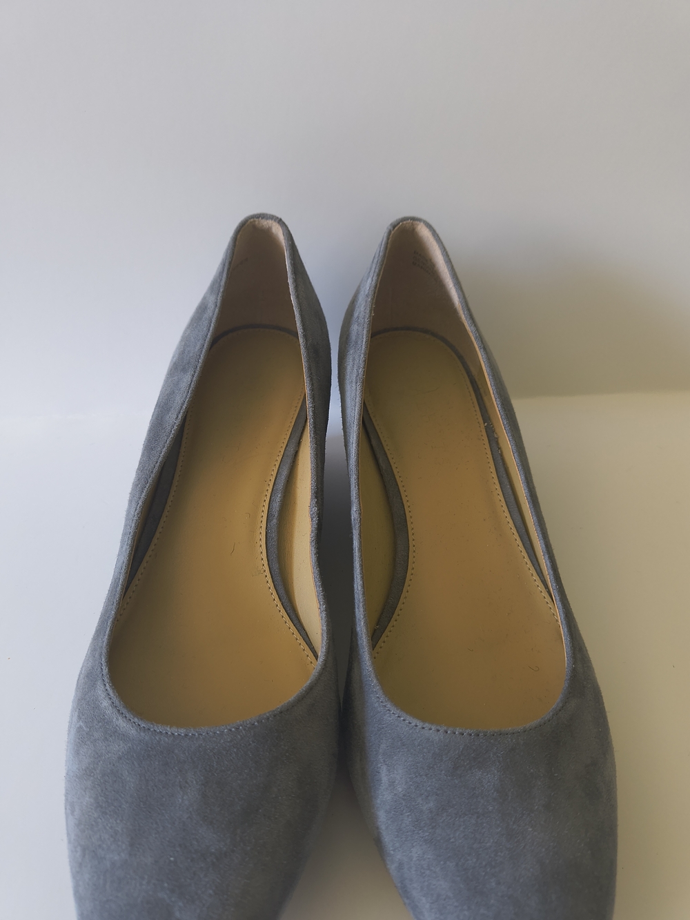 Talbots Lacey Gray Suede Platform Wedge - Picture 7 of 8